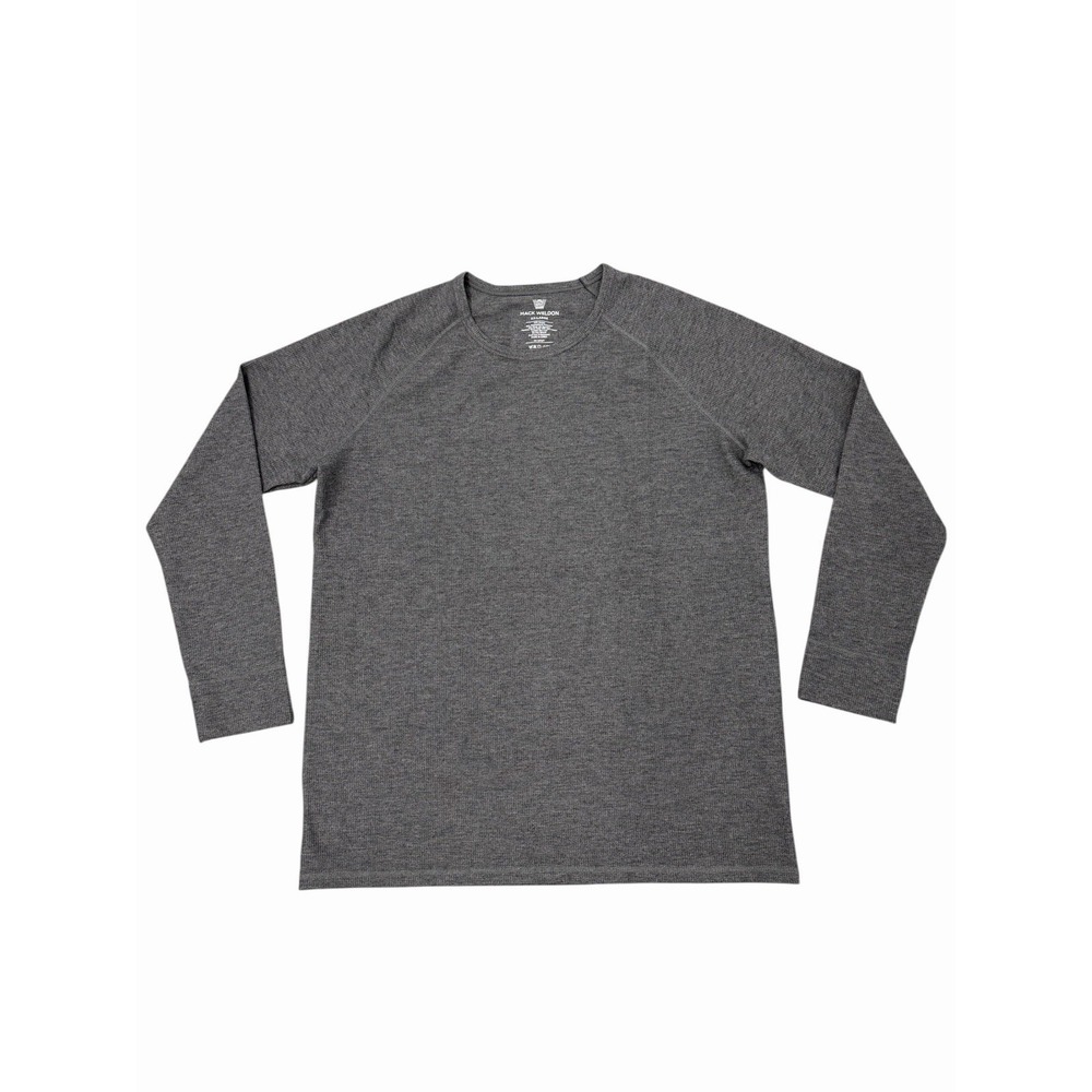 Mack Weldon Shirt Mens XXL Thermal‎ Waffle Knit Stretch Casual Crew Neck Tee